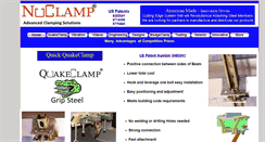 Desktop Screenshot of nuclamp.com